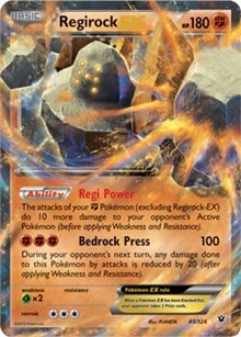 Regirock EX (43) [XY - Fates Collide] | Empire Gaming NC