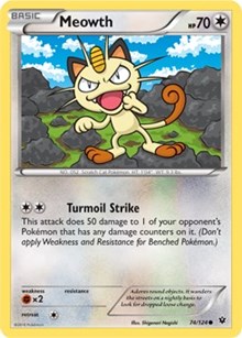 Meowth (74) [XY - Fates Collide] | Empire Gaming NC