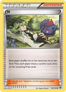 N (Supporter) (105) [XY - Fates Collide] | Empire Gaming NC