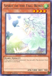 Spirit of the Fall Wind [SHVI-EN039] Rare | Empire Gaming NC