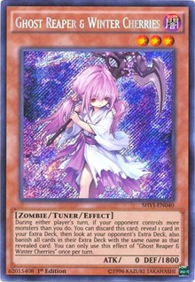 Ghost Reaper & Winter Cherries [SHVI-EN040] Secret Rare | Empire Gaming NC