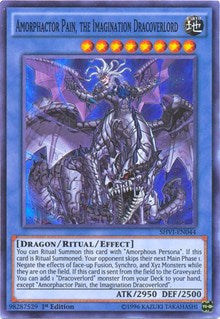 Amorphactor Pain, the Imagination Dracoverlord [SHVI-EN044] Super Rare | Empire Gaming NC