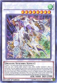 Crystal Wing Synchro Dragon [SHVI-EN049] Secret Rare | Empire Gaming NC