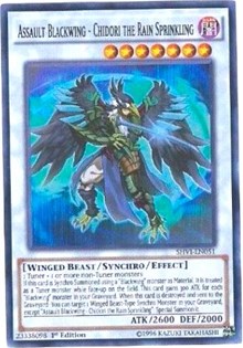 Assault Blackwing - Chidori the Rain Sprinkling [SHVI-EN051] Super Rare | Empire Gaming NC