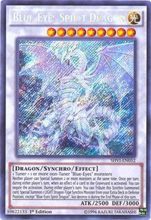 Blue-Eyes Spirit Dragon [SHVI-EN052] Secret Rare | Empire Gaming NC