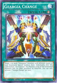Geargia Change [SHVI-EN095] Common | Empire Gaming NC