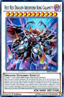 Hot Red Dragon Archfiend King Calamity [SHVI-EN097] Ultra Rare | Empire Gaming NC