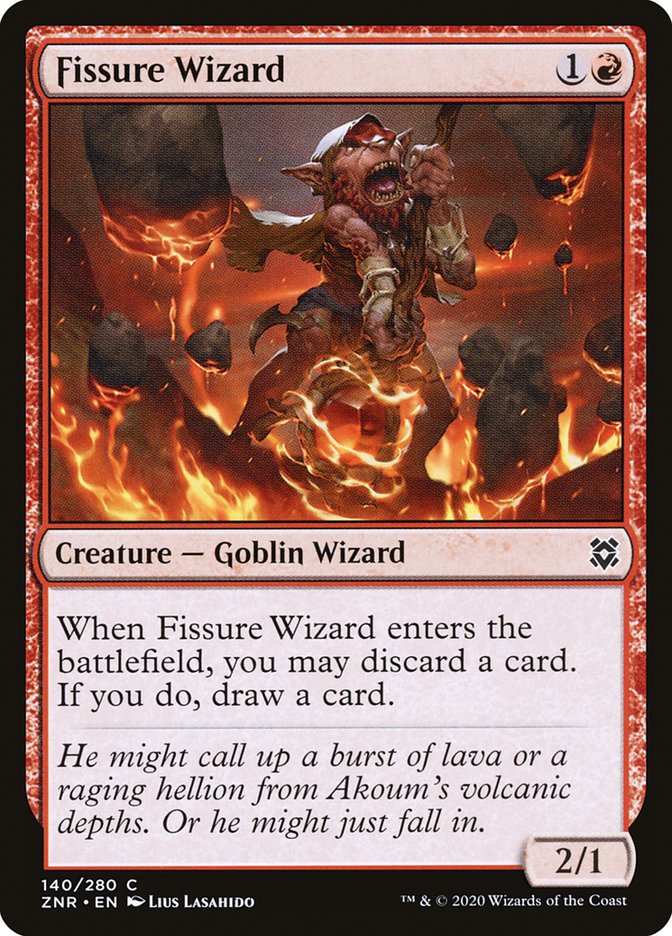 Fissure Wizard [Zendikar Rising] | Empire Gaming NC