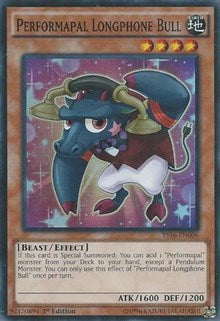 Performapal Longphone Bull [YS16-EN006] Super Rare | Empire Gaming NC