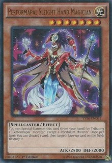 Performapal Sleight Hand Magician [YS16-EN001] Ultra Rare | Empire Gaming NC