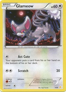 Glameow (1) (1) [XY Trainer Kit: Pikachu Libre & Suicune] | Empire Gaming NC