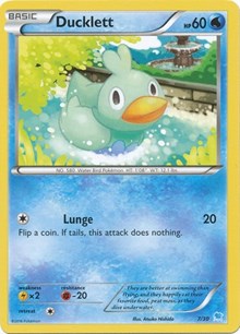 Ducklett (7) (7) [XY Trainer Kit: Pikachu Libre & Suicune] | Empire Gaming NC