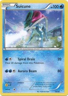 Suicune (14 - Non-Holo) (14) [XY Trainer Kit: Pikachu Libre & Suicune] | Empire Gaming NC