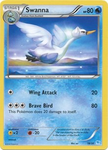 Swanna (18) (18) [XY Trainer Kit: Pikachu Libre & Suicune] | Empire Gaming NC