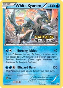 White Kyurem (Prerelease) (XY128) [XY Promos] | Empire Gaming NC