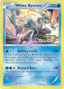 White Kyurem (Staff Prerelease) (XY128) [XY Promos] | Empire Gaming NC