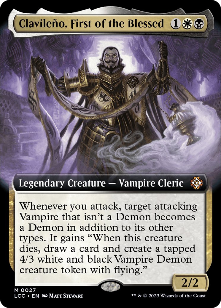 Clavileno, First of the Blessed (Extended Art) [The Lost Caverns of Ixalan Commander] | Empire Gaming NC