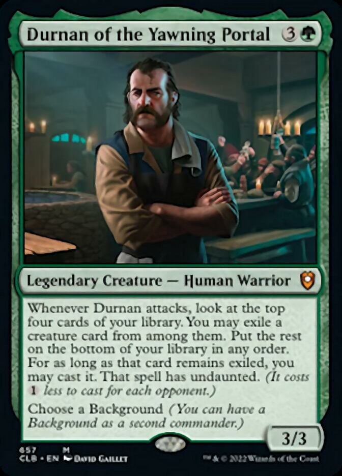 Durnan of the Yawning Portal [Commander Legends: Battle for Baldur's Gate] | Empire Gaming NC