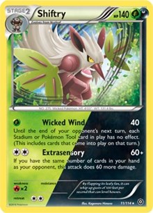 Shiftry (11) [XY - Steam Siege] | Empire Gaming NC