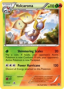 Volcarona (15) [XY - Steam Siege] | Empire Gaming NC