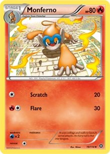 Monferno (19) [XY - Steam Siege] | Empire Gaming NC