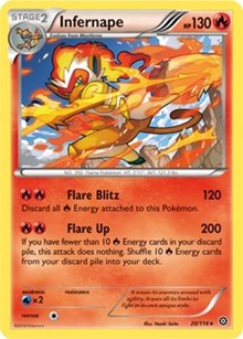 Infernape (20) [XY - Steam Siege] | Empire Gaming NC