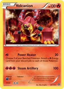 Volcanion (25) [XY - Steam Siege] | Empire Gaming NC