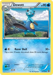 Dewott (31) [XY - Steam Siege] | Empire Gaming NC