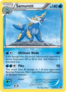 Samurott (32) [XY - Steam Siege] | Empire Gaming NC