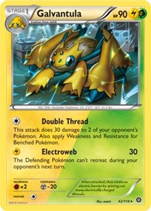 Galvantula (42) [XY - Steam Siege] | Empire Gaming NC