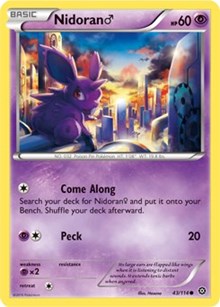 Nidoran M (43) [XY - Steam Siege] | Empire Gaming NC