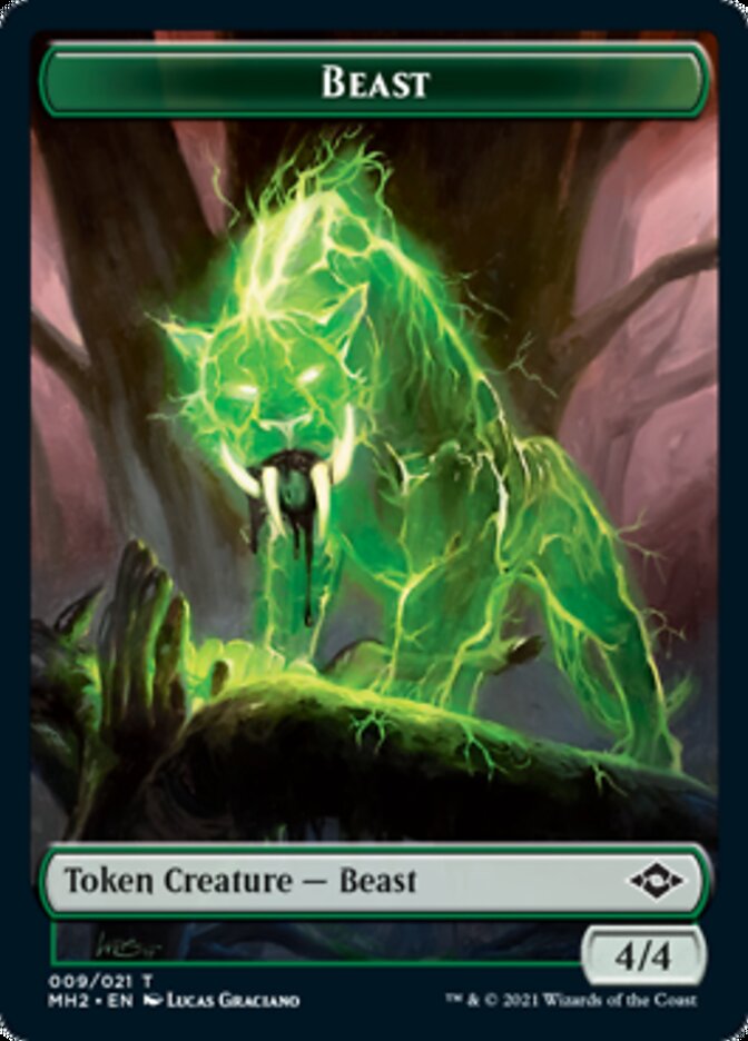 Beast Token [Modern Horizons 2 Tokens] | Empire Gaming NC