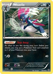 Weavile (61) [XY - Steam Siege] | Empire Gaming NC