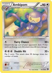 Ambipom (91) [XY - Steam Siege] | Empire Gaming NC