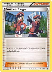 Pokemon Ranger (104) [XY - Steam Siege] | Empire Gaming NC