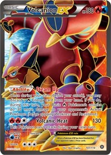 Volcanion EX (Full Art) (107) [XY - Steam Siege] | Empire Gaming NC