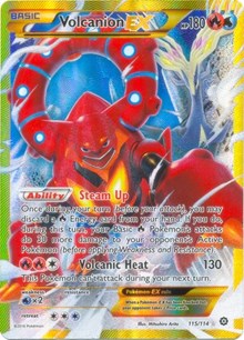 Volcanion EX (Secret) (115) [XY - Steam Siege] | Empire Gaming NC