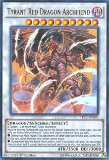 Tyrant Red Dragon Archfiend [TDIL-EN050] Ultra Rare | Empire Gaming NC