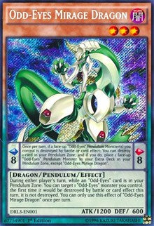 Odd-Eyes Mirage Dragon [DRL3-EN001] Secret Rare | Empire Gaming NC