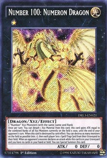 Number 100: Numeron Dragon [DRL3-EN021] Secret Rare | Empire Gaming NC