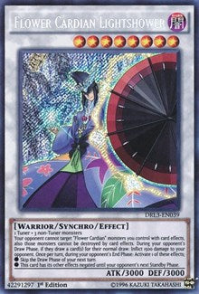 Flower Cardian Lightshower [DRL3-EN039] Secret Rare | Empire Gaming NC