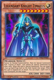 Legendary Knight Timaeus [DRL3-EN041] Ultra Rare | Empire Gaming NC