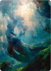 Forest 3 Art Card [Zendikar Rising Art Series] | Empire Gaming NC