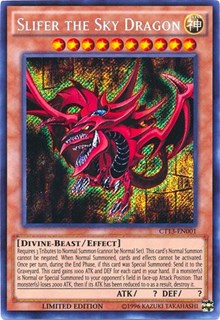 Slifer the Sky Dragon [CT13-EN001] Secret Rare | Empire Gaming NC