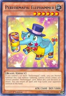 Performapal Elephammer [MP16-EN002] Rare | Empire Gaming NC