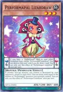 Performapal Lizardraw [MP16-EN004] Common | Empire Gaming NC