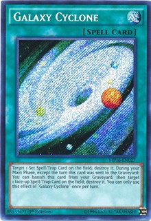 Galaxy Cyclone [MP16-EN027] Secret Rare | Empire Gaming NC