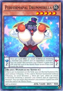 Performapal Drummerilla [MP16-EN052] Common | Empire Gaming NC