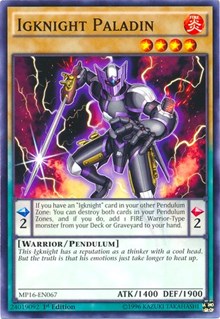 Igknight Paladin [MP16-EN067] Common | Empire Gaming NC