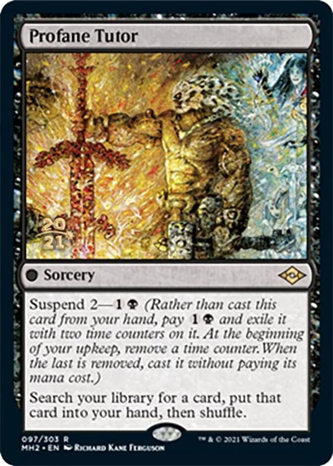 Profane Tutor [Modern Horizons 2 Prerelease Promos] | Empire Gaming NC